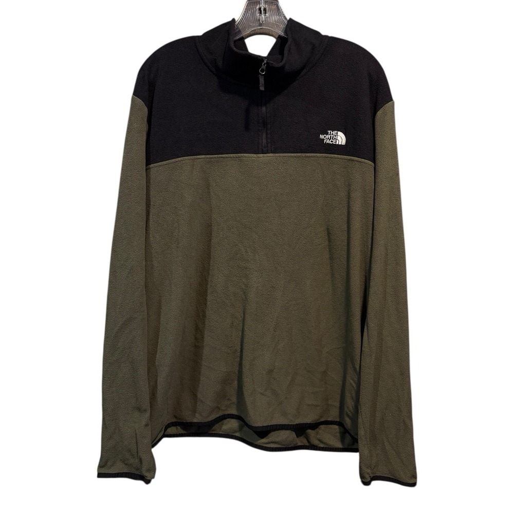 THE NORTH FACE TKA GLACIER SNAP NECK PULLOVER FLEECE SWEATER 2XL